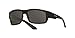 ARNETTE Men's An4221 Grifter Rectangular Sunglasses, Fuzzy Black/Dark Grey, 62 mm