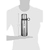 Bialetti - Termos - 460mL - Koyu Gri Renk - Paslanmaz Çelik - Çift Katmanlı - 12 Saat Sıcak 24 Saat Soğuk Tutar - Bardaklı Kapak Özelliği