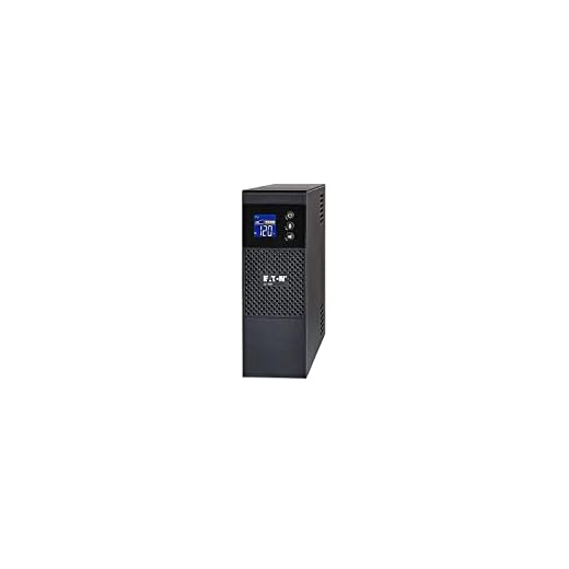 Eaton 5S1500LCD UPS Battery Backup & Surge Protector, 1500VA / 900W, AVR, LCD Display, Line Interactive