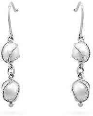White Gold Pearl Drops