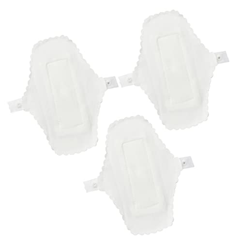 GOOHOCHY 3個防水製の洗える生理用パッド 旅行や日常に便利な再利用可能な