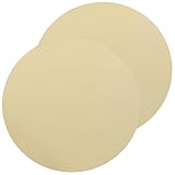 MAGICLULU 2 Stück Runde Messingplatten 0,5mm für Kreative Projekte und Reparaturen Vielseitige Metallbleche zum Einfachen Formen und Basteln