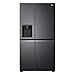 LG Electronics GSLV71MCLE Side-by-Side mit EIS-, Crushed Ice- und Wasserspender | 635 Liter Kapazität | Interner Wassertank 4L | Matt Black Steel