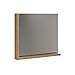 Produktbild trendteam smart living - Synnax - Wandspiegel - Evoke Eiche - Garderobenspiegel mit 1 Ablage für Schlüssel und Dekoration - (BxHxT) 80 x 72 x 12 cm - Spiegel für den Flur