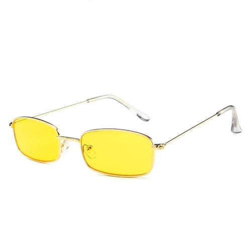 Lunettes de soleil vintage contre l'éblouissement avec monture métal légère