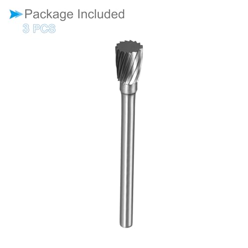 Fresas rotativas de carburo de tungsteno 3 piezas miniatura 6