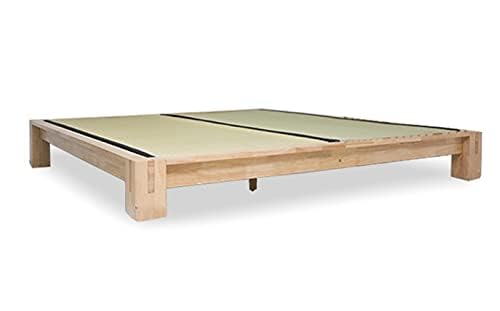 Futon On Line Letto Tokio Tatami, Naturale, 200x180x20 cm