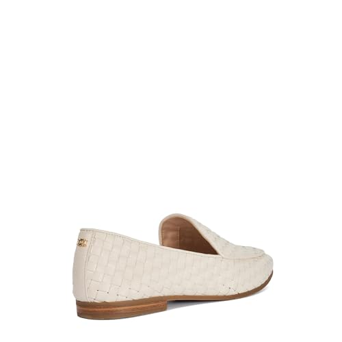 Dune London Ladies Guava Woven Loafers Size UK 6 Ecru - Image 3