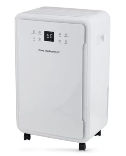 White Westinghouse Dehumidifier, side view