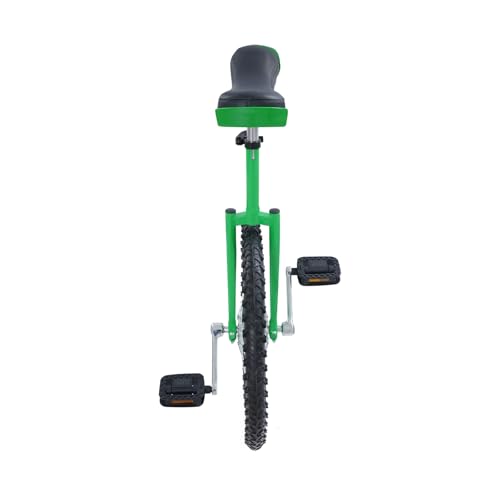 Image of DYNAMI Unicycle with Excellent Steel Frame,Leakproof Tire,Adjustable Height,Curved PU Seat,Mute Bearing,Anti-Slip Designs,for Outdoor Sports Fitness Exercise