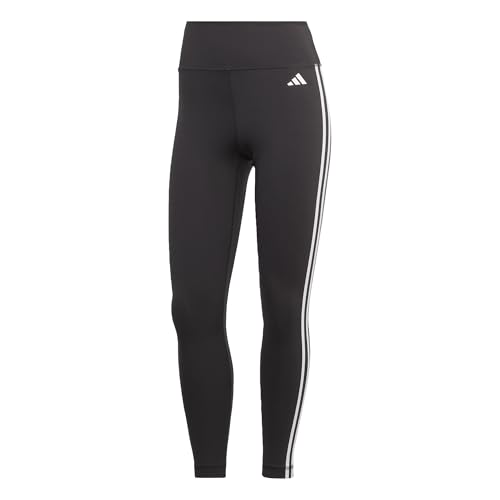adidas Mujer Train Essentials 3-Stripes Mallas, Black, XS