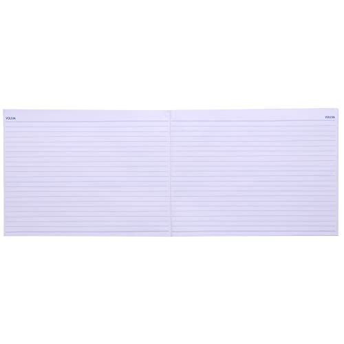 YOUVA Navneet Exercise Answer Book Horizontal | 20.5 cm x 28 cm | Single Line | Side Sewing | 32 Pages| Pack of 20