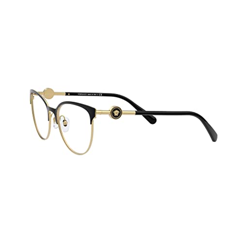 Versace Enamel Medusa Ve 1271 Black 54/18/140 Women Eyewear Frame #TOP3