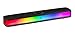Konix Kabelgebundene Gaming-Soundbar PC - RMS-Leistung 2 x 5 Watt - Bluetooth 5.3 - Verbindung - USB-C - Stromversorgung - RGB-LED-Beleuchtung - Schwarz