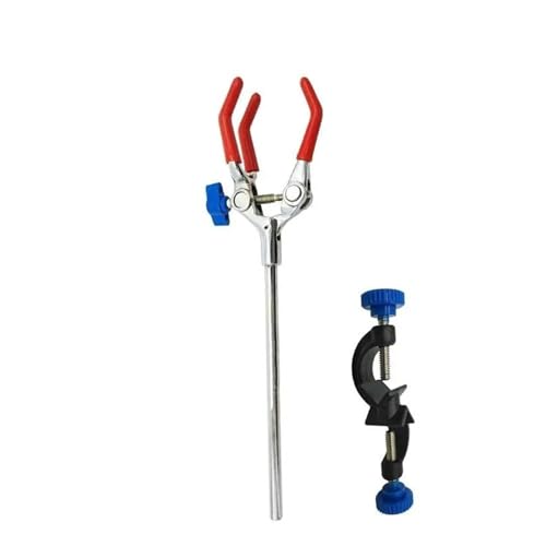 Pince burette laboratoire pour stabiliser la verrerie et les tubes
