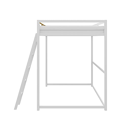 Little Seeds Haven Full Loft Bed, White #TOP6