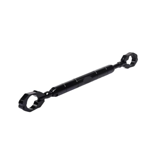 Lenkerstrebe Motorrad Einstellbare Lenker Balance Griffe Kreuz Bar Handy Halter Für RS660 Für RS 660 Für Tuono Für Tuono660 2023(B-Black)