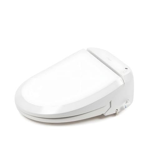 Nashi - Bidet para Inodoro | Asiento de Inodoro con Chorro de Agua | Agua Caliente con Presión y Temperatura Ajustables | Secador de Aire Caliente | Asiento Calefactable | Sensor de Ocupado | Deluxe