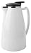 Karafka do kawy - izolowana termicznie próżniowa karafka do kawy - dzbanek do mleka ze stali nierdzewnej 2000 ml (kolor: Biały, rozmiar: 24,5 x 15 cm)