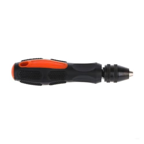 Taladro manual para maquetas y manualidades con portabrocas ajustable de 0.5-8mm