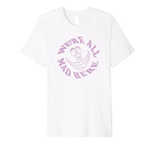 T-shirt Disney Alice Chat du Cheshire le cadeau idéal pour les fans de l'univers fantastique