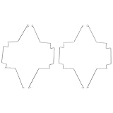 Faciles d'utilisation : simples à fixer et à retirer, ces crochets simplifient l'installation et l'entretien de votre ventilateur de refroidissement, support de fixation pour ventilateur de processeur et crochet supérieur à boucle de câble
