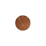 HANLI Gold Necklace for Women - Initial Necklaces for Women - 14k Gold Plated Dainty Letter J Necklace Custom Name Necklace Jewelry Gifts for Her
