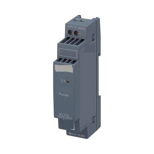 Alimentation stabilisée 24VDC 6EP3330-6SB00-0AY0 : performance technique et tension continue