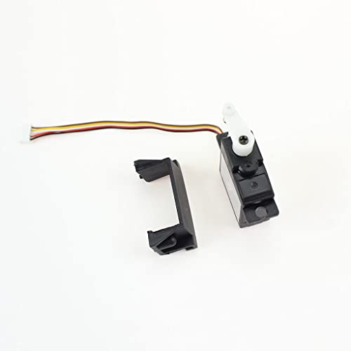 Kingval Replacement Steering Gear Servo With Frame Rc Parts Compatible With Wltoys 144001 144002 124019 124018 Rc Car #TOP4