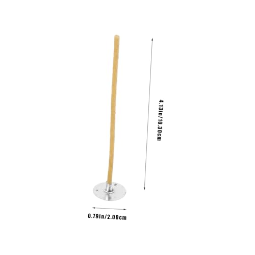 Mechas para velas Tofficu preenceradas 100 pcs miniatura 4