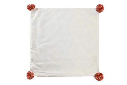 Housse de coussin coton multicolore 50x50 pour un salon cocooning et chaleureux