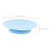 OHPHCALL 5pcs Non-Slip Silicone Suction Cups Double-Sided Tableware Fixing Pads for Plate Bowl Anti-Slip Mat for Utensils Portable and Easy Cleaning