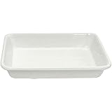 野田琺瑯(Nodahoro) バット ホーロー 耐熱 15枚取 29.6×23.5×4.3cm トレー 料理 日本製 ホワイト VA-15W