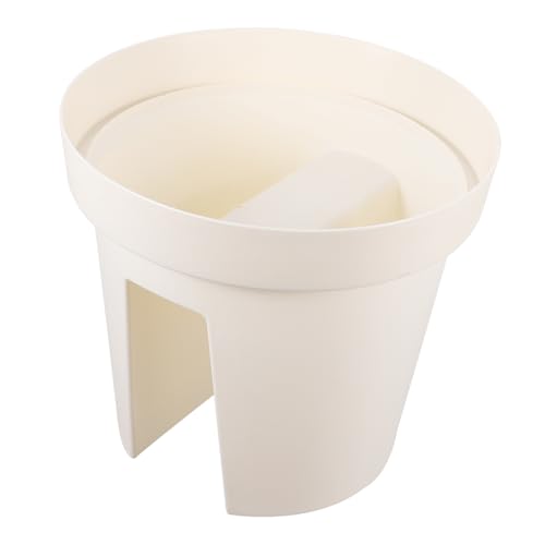 Gatuida 1 Maceta para Montar Maceta para Cerca Maceta Decorativa Maceta para Plantar Maceta Simple Maceta Creativa Maceta Blanca