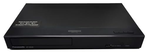 MultiRegionMagic Blu-ray Player Compatible with Panasonic DP-UB450EB-K 4K Ultra HD Multi-Region Blu-ray A B & C and DVD 0-8 2D/3D - Dolby Vision - 2 HDMI out - (No WiFi)