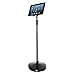 Kantek Tablet Floor Stand for Apple iPad, iPad Air, iPad mini, Galaxy Tab (7 or 9.7-Inch), Kindle Fire (7-Inch or HD 6) and Most Other 6 to 7 or 9.7-Inch Tablets (TS890)