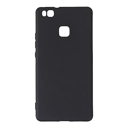 Shantime Soft Case Compatible with Huawei G9 Lite, Slim Shockproof Bumper Protective Back Cover, Anti-Scratch Flexible Shell, Grip-Friendly(Black)