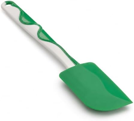 GUBBRÖRA Rubber spatula, green/white image 3