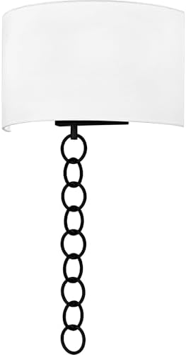 Quoizel Baynes 2-Light Matte Black Wall Sconce