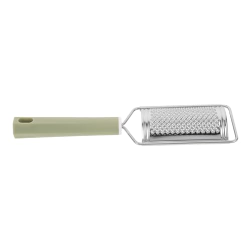 Rallador de Ajo de Acero Inoxidable con Mango Hexagonal Verde miniatura 1
