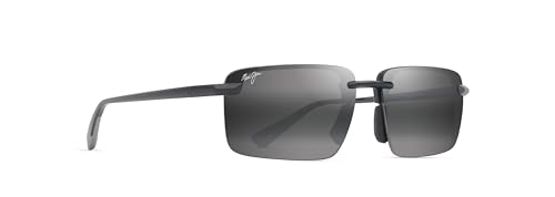 Image of Maui Jim mens Laulima Af Rectangular Sunglasses