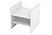 Kallax Expedit Regal Einsatz mit 2 Fachböden Ablagefach Extra Fach Fachboden Verstellbarer Boden Dokumentenablage Fachteiler für 3 Einzelfächer 33,5 x 33,5 x 38 cm Weiß