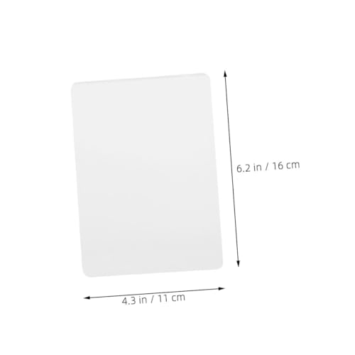 TEHAUX 400 Folhas Protetor fotográfico transparente Película de proteção de fotos transparente Pelíc
