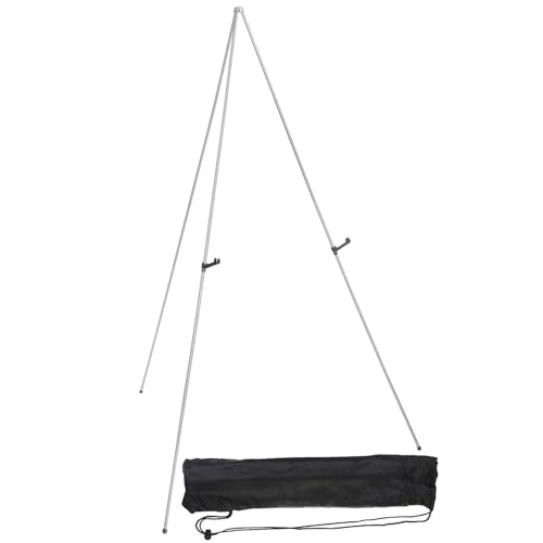 PATIKIL 63inch Easel Stand for Painting Art Easel Stand Folding Large Portable Easel Low to Ground Tripod Aluminum for Signs Poster Display Art Decor Picture Photo Wedding