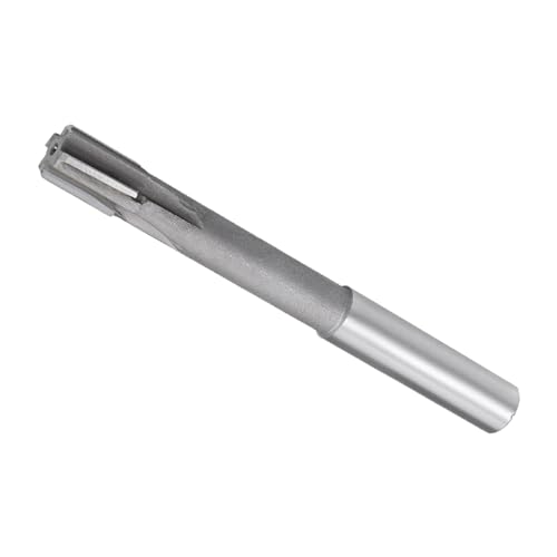 CoCud Chucking Reamer, 12mm Cutting Diameter 4 Flutes, Tungsten Carbide Milling Cutting Tool