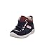 Superfit Baby Mädchen Universe Sneaker, BLAU/ROT 8040