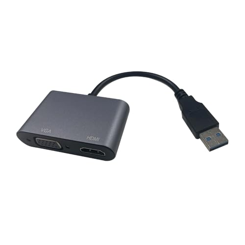 Amazon.co.jp: USB HDMI VGA 変換アダプタ USB3.0 HDMI変換