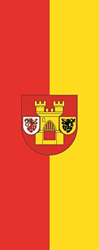 Drapeau d'église Uskirchen format portrait pour remplacer les bannières usées