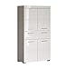 Produktbild trendteam smart living - Hochschrank Schrank - Bad - Amanda - Aufbaumaß (BxHxT) 73 x 130 x 31 cm - Farbe Weiß Hochglanz - 139310701