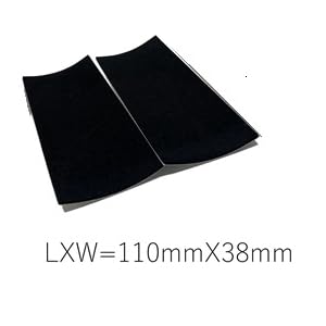 SOLDIER BAR Pro Fingerboard Deck(5-Layer 35mm Deep concave Handmade Maple Deck (Brown)